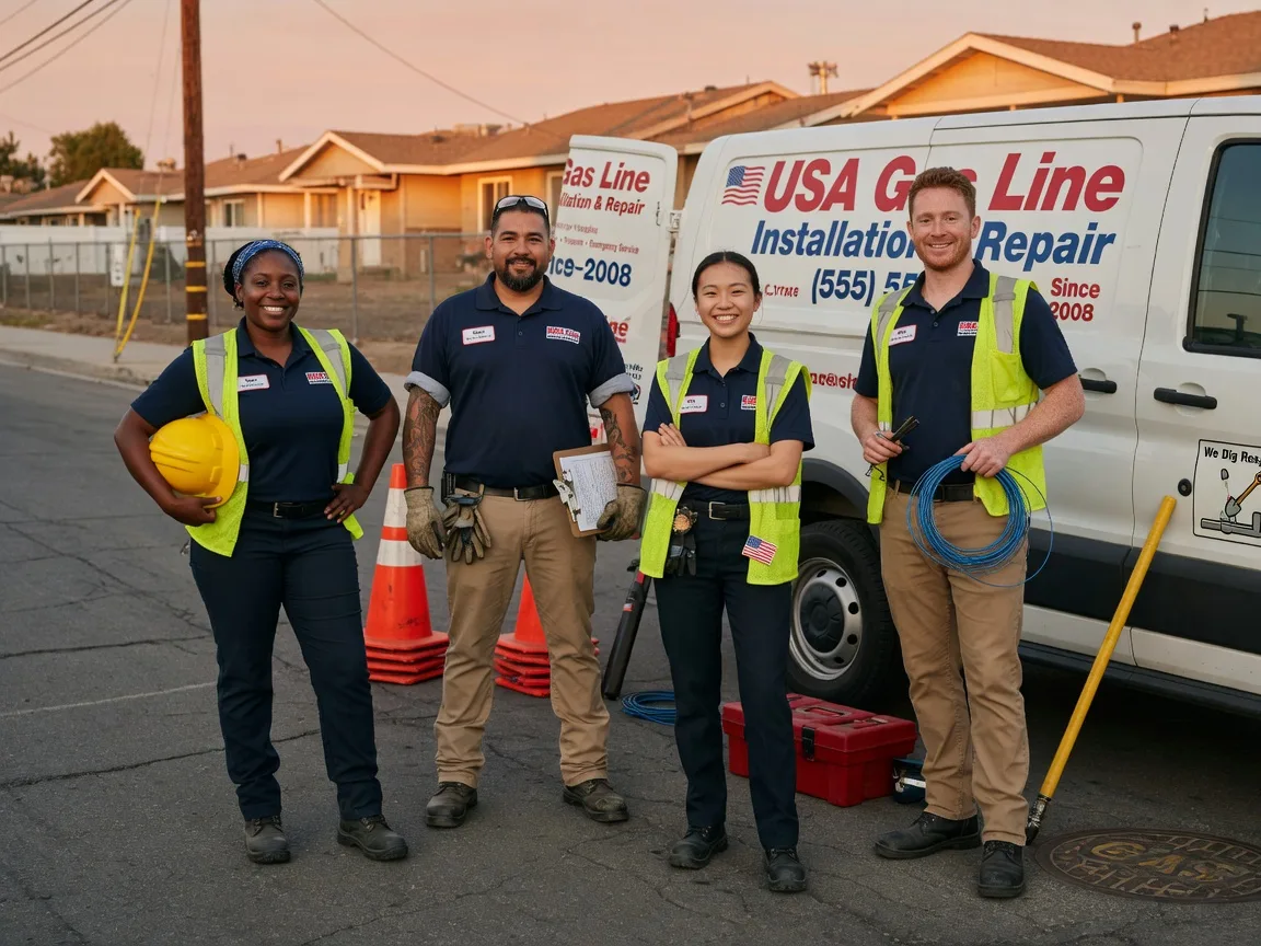 Gas Line Installation company in Outing, MN